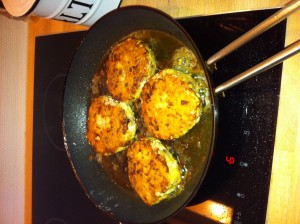 sunde krebinetter sunde krebinetter på panden